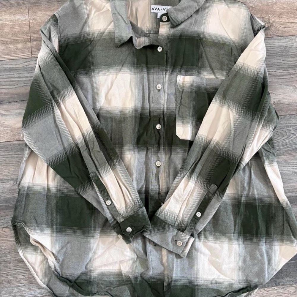 green flannel